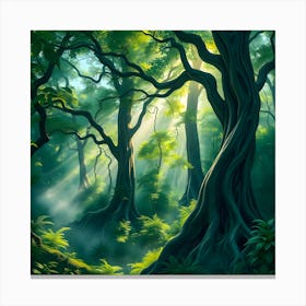 Forest 6 Canvas Print