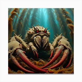 Kelp Crab 1 Canvas Print