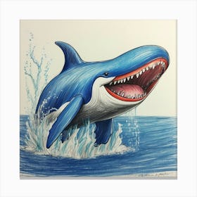 Orca! Canvas Print