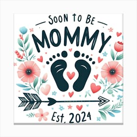 Soon To Be Mommy Canvas Print