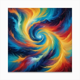 Swirl Vortex Canvas Print