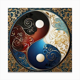 Yin Yang - Yin Yang Canvas Print