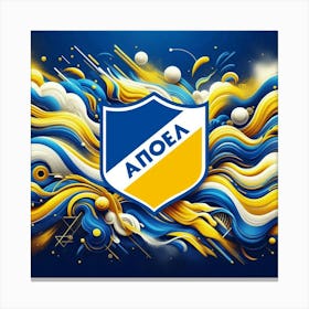 APOEL FC 12 Canvas Print