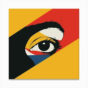 Eye Of Colombia Canvas Print