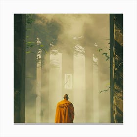 Buddhist Monk 4 Canvas Print