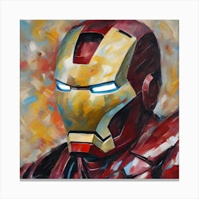 Iron Man Figure Canvas Print
