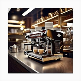 Espresso Machine 1 Canvas Print
