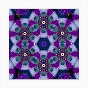 Eye Psychedelic Fractal Canvas Print