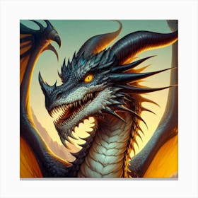 Dragon 9 Canvas Print