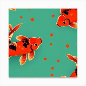 Koi Fish 109 Canvas Print