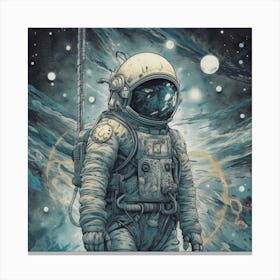 Spaceman Canvas Print