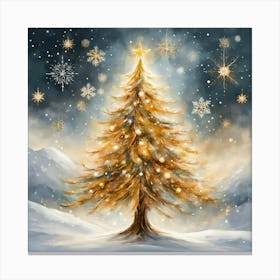 Christmas Tree 2 Canvas Print