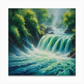 Waterfall 23 Canvas Print