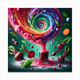 Beet Juice 1 Canvas Print