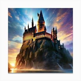Hogwarts Castle 23 Canvas Print