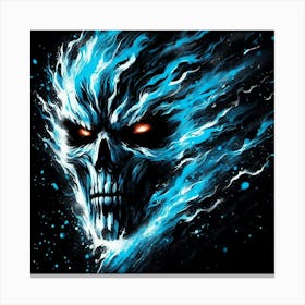 Skeleton 5 Canvas Print