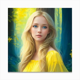 Golden Reverie Canvas Print