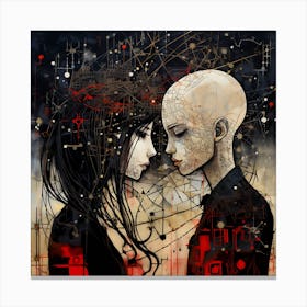 Lovers By Csaba Fikker 124 Canvas Print