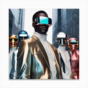 Daft Punk Canvas Print