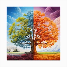 Tree Of Life 8 Canvas Print