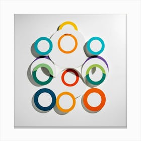 Circles And Circles Canvas Print