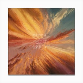 I Am The Wind Canvas Print