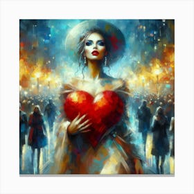 Heart Of The City 2 Canvas Print