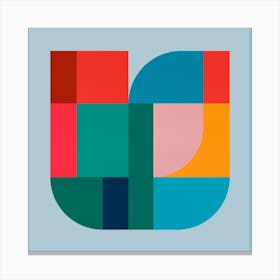 Modern and geometric 1 Canvas Print