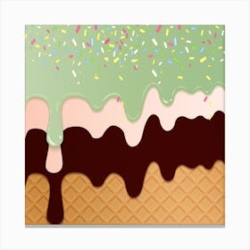 Ice Cream 11 Canvas Print