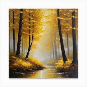 Autumn Forest 112 Canvas Print