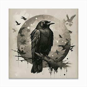 The Raven Canvas Print