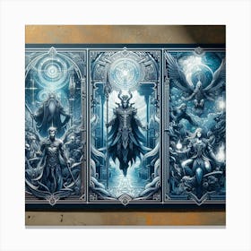 Four Gates Of Hell Canvas Print