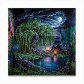 Willow Tree Canvas Print