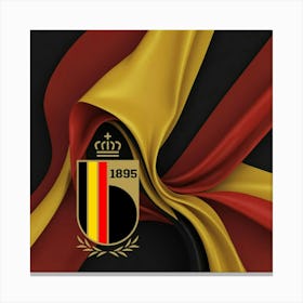 Belgium National Football Team Logo Wall Art 11 Canvas Print