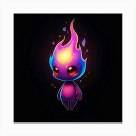 Iridescent Pyrovian Canvas Print