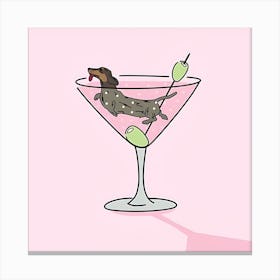 Martini 6 Canvas Print