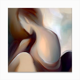 Abstract Of A Woman 4 Canvas Print