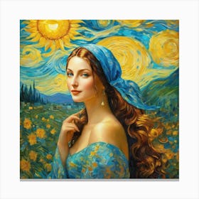 Starry Nightcgh Canvas Print