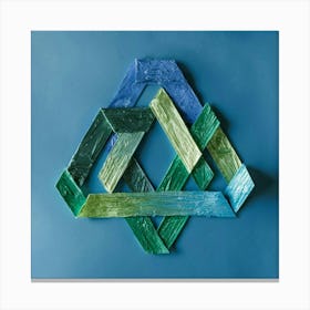 Tetrahedron Canvas Print