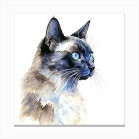 Ukrainian Bakhuis Cat Portrait 2 Canvas Print