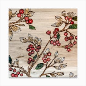 Winterberries Canvas Print