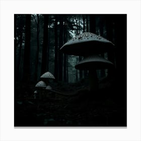 Dark Forest Canvas Print