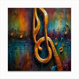 Music Note Canvas Print