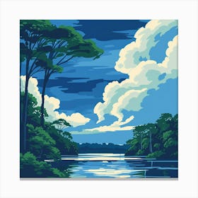 Cloudy Sky 1 Canvas Print