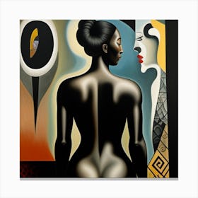 Nude Woman 4 Canvas Print