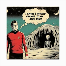 Star Trek 5 Canvas Print