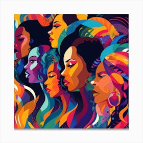 Women Of Color 1 Canvas Print