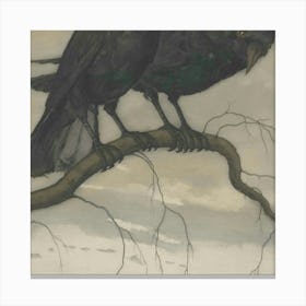 Two Crows Canvas Print