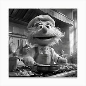 Muppets 3 Canvas Print