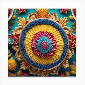 Mexican Wedding Canvas Print